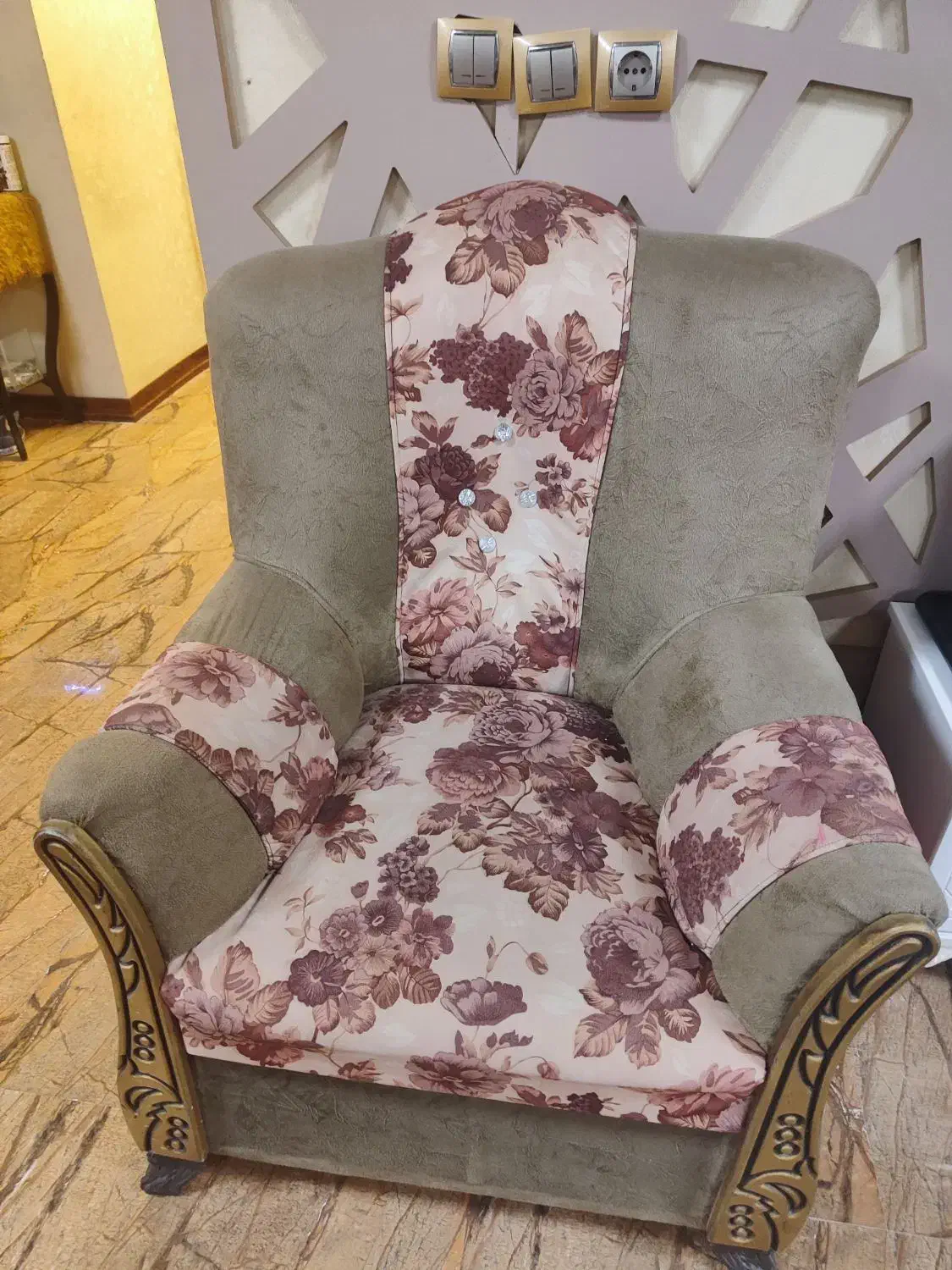 مبلمان ۷ نفره|مبلمان خانگی و میز عسلی|اهواز, شهرک برق|دیوار