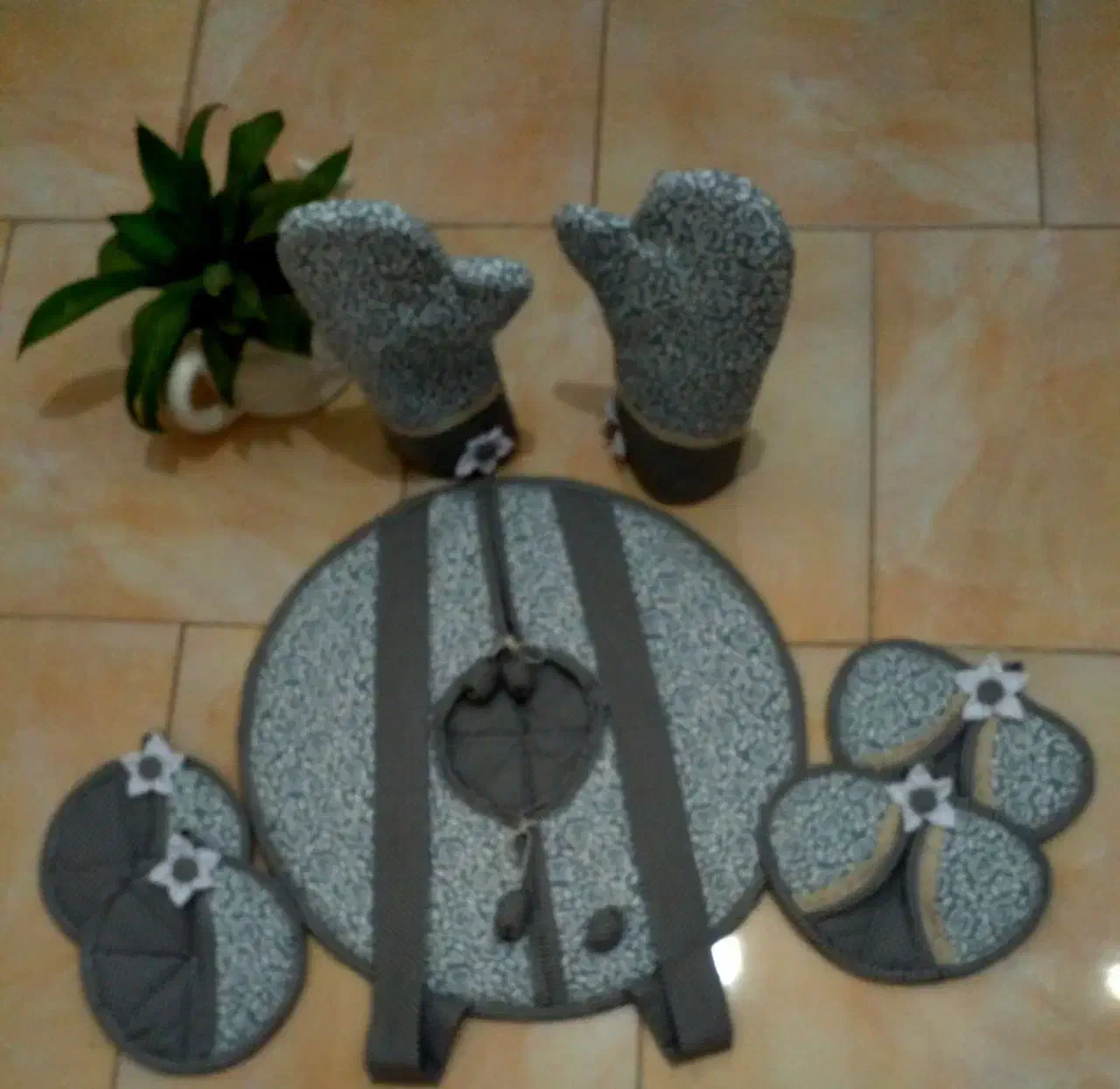 دوخت سرویس اشپزخانه به قیمت تولیدی|سفره، حوله، دستمال آشپزخانه|همدان, |دیوار