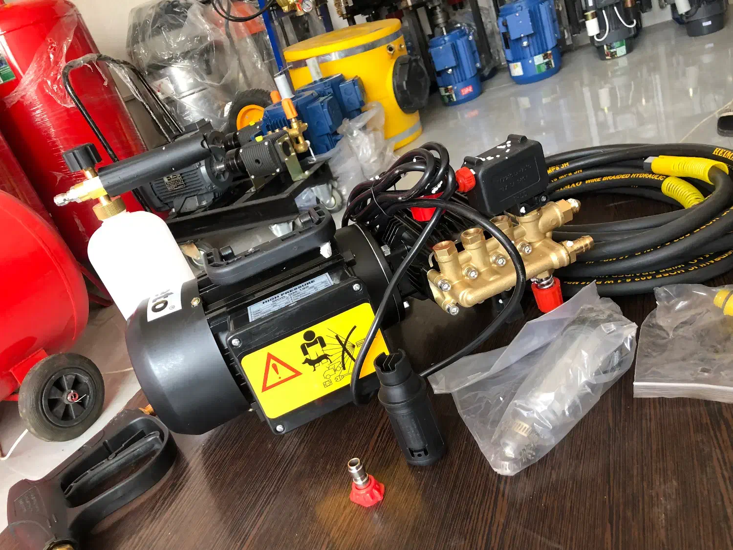 پمپ کارواش لوازم کارواش‌ پمپ نیمه صنعتی واترجت|ماشین‌آلات صنعتی|پاکدشت, پاکدشت (مامازند)|دیوار