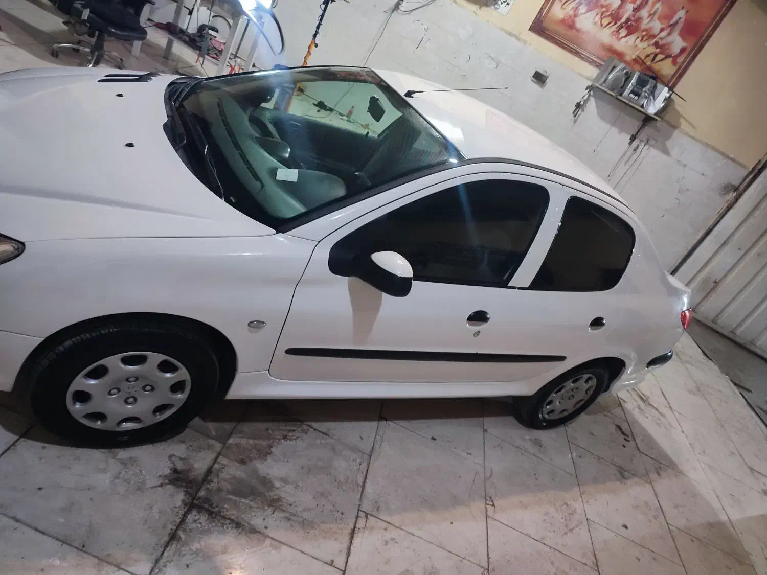 206sdوی 8 .یه کاپوت گلگیر رنگ شاسی سالم|خودرو سواری و وانت|نیشابور, شریعتی|دیوار