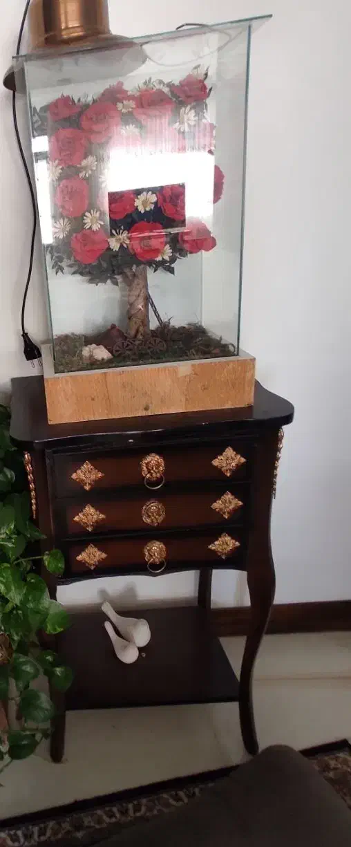 میز همراه با گلدان|میز تلفن|ازنا, |دیوار