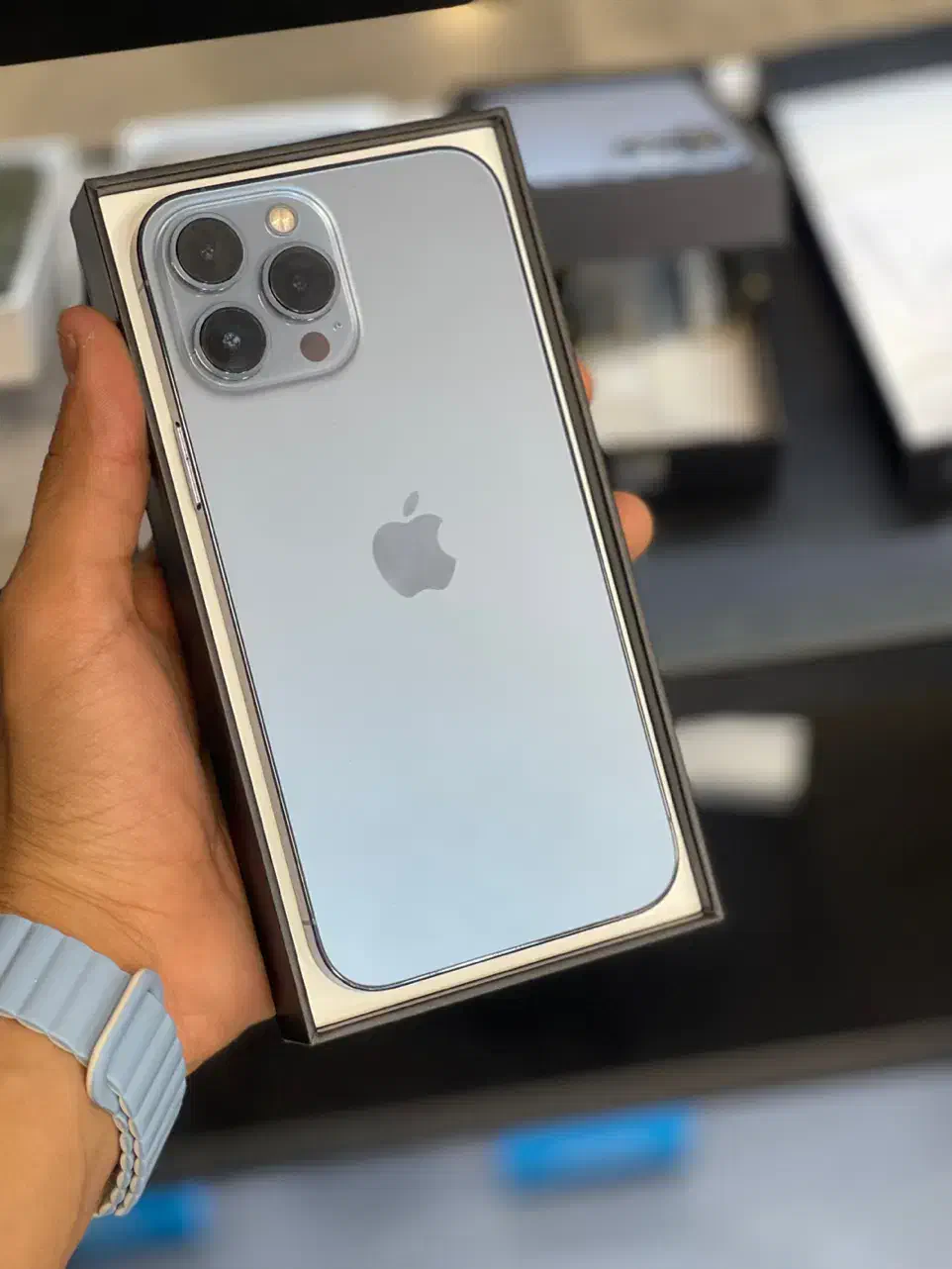 ایفون ۱۳پرو مکس ۲۵۶گیگ باتری۷۸%|موبایل|کرج, گلشهر|دیوار