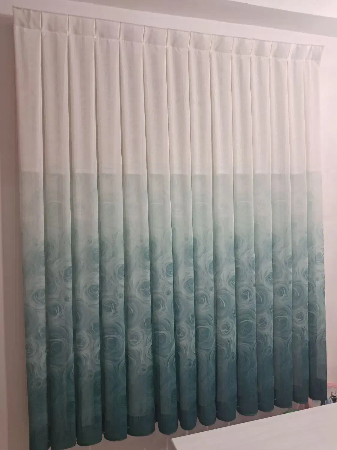 پرده حریر اتاق خوابی|پرده، رانر، رومیزی|لنگرود, |دیوار