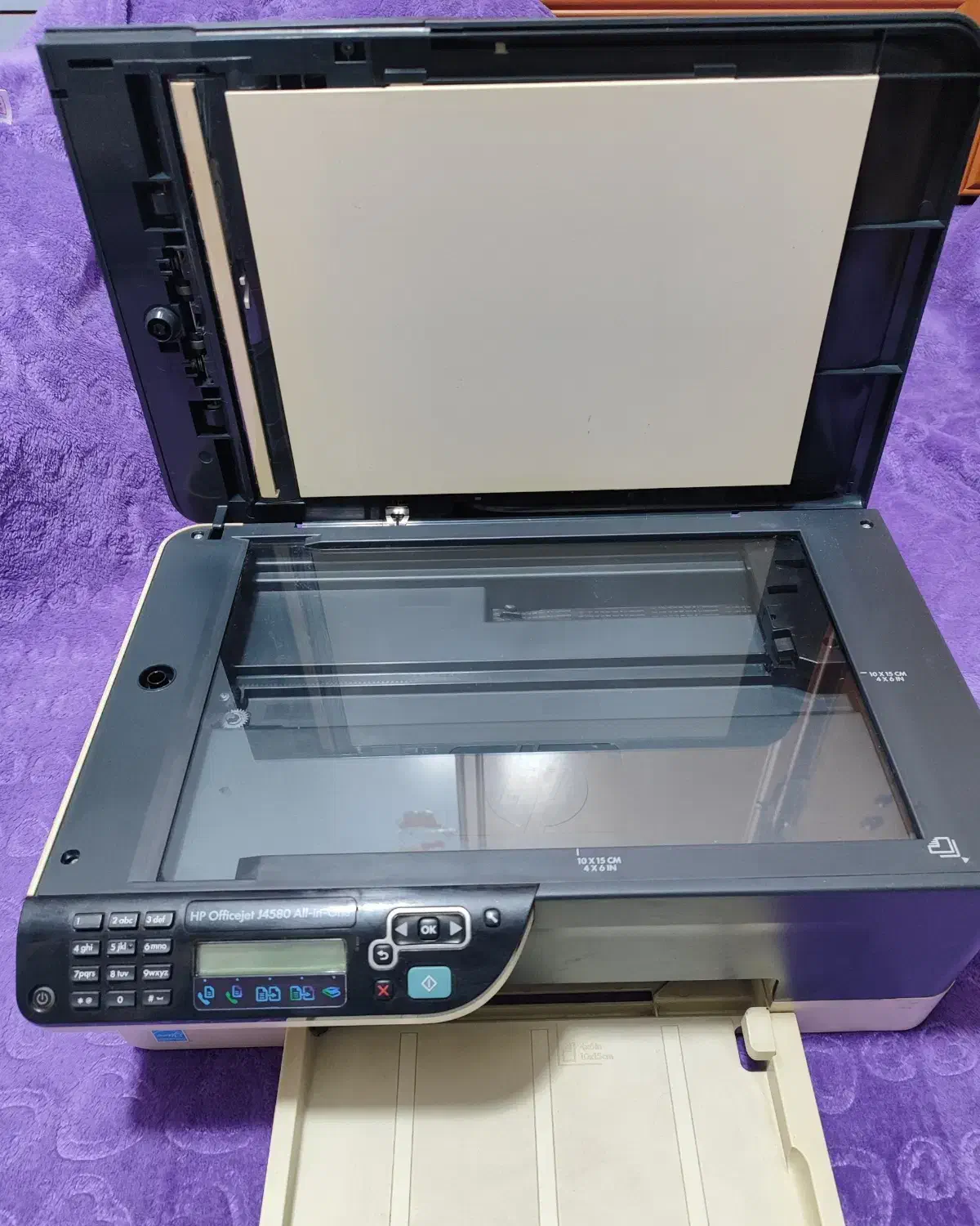 چهارکاره HP j4580 پرینتر رنگی - اسکن - کپی - فکس|پرینتر، اسکنر، کپی، فکس|خمینی‌شهر, |دیوار