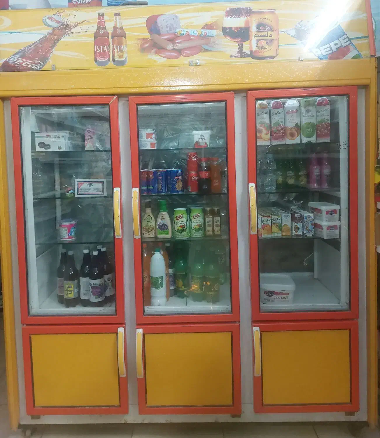 فروش یخچال ویترینی سوپر مارکت و یخچال بستنی|فروشگاه و مغازه|خمین, |دیوار