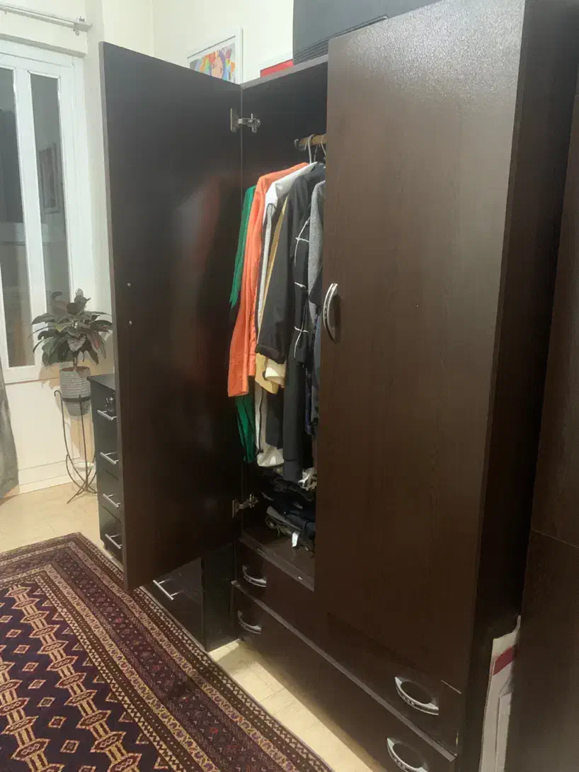 فقط کمد لباس اویز|جاکفشی، کمد، دراور|رشت, گلزاران|دیوار