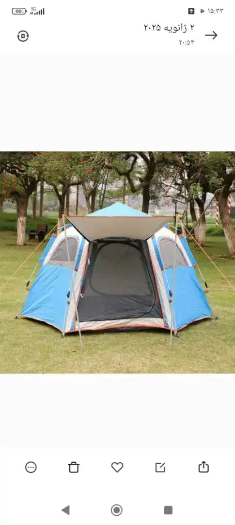 چادر مسافرتیو کوهنوردی و کمپینگ|کوهنوردی و کمپینگ|مشهد, فاطمیه|دیوار