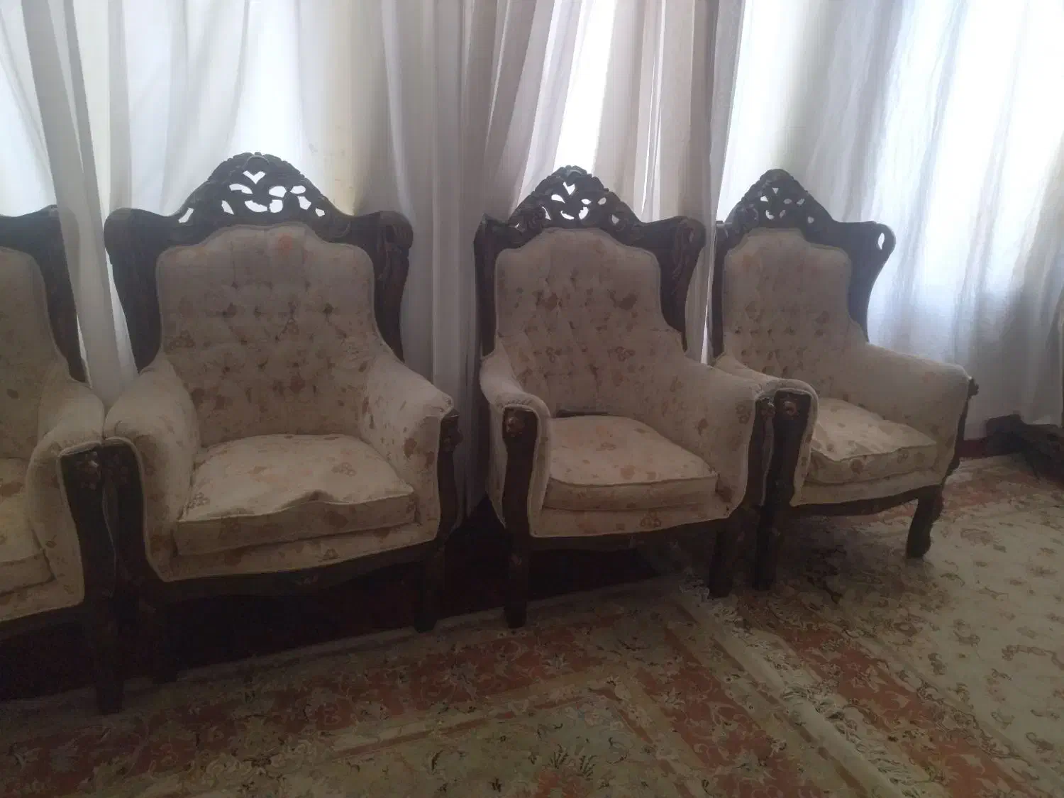 مبلمان به صرفه واقتصادی تمام چوب روکش مخمل|مبلمان خانگی و میز عسلی|مشهد, تلگرد|دیوار