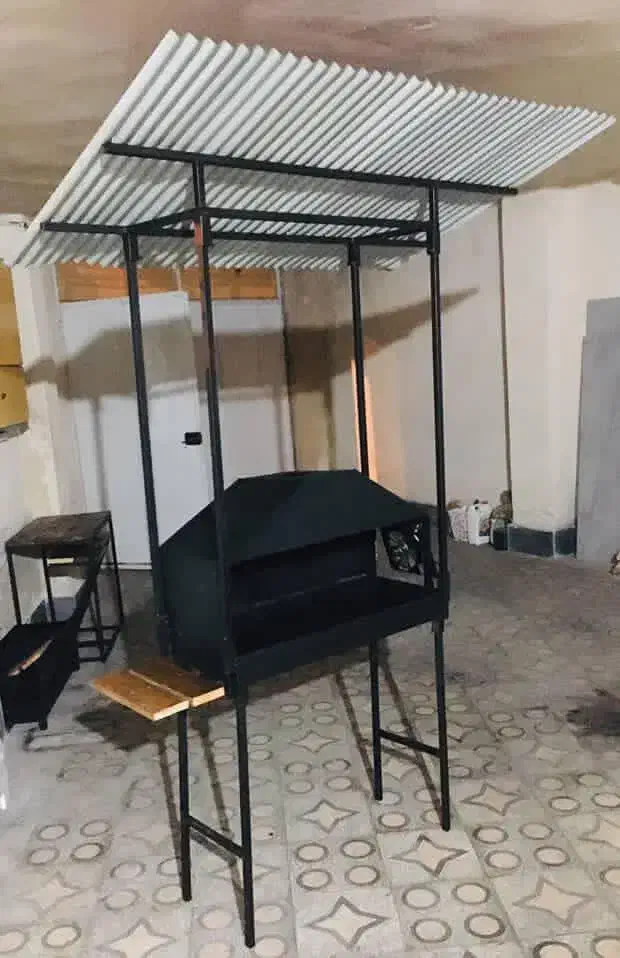 منقل مسقف|اجاق گاز و لوازم برقی پخت‌وپز|رشت, خبرنگار|دیوار