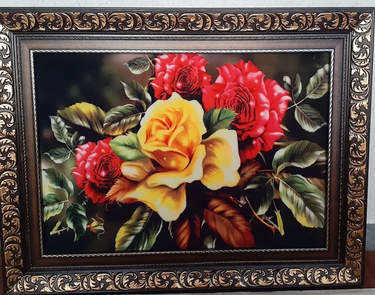 تابلو فرش گل|تابلو فرش|ملارد, |دیوار