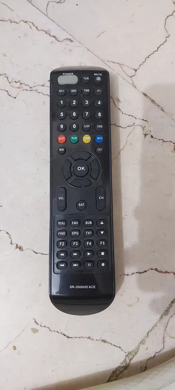 کنترل گیرنده استارست satar sat|پخش‌کننده DVD و ویدیو|تهران, فردوس|دیوار