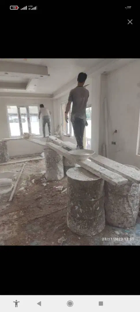 گچ کاری|خدمات پیشه و مهارت|رشت, کوی طالقانی|دیوار