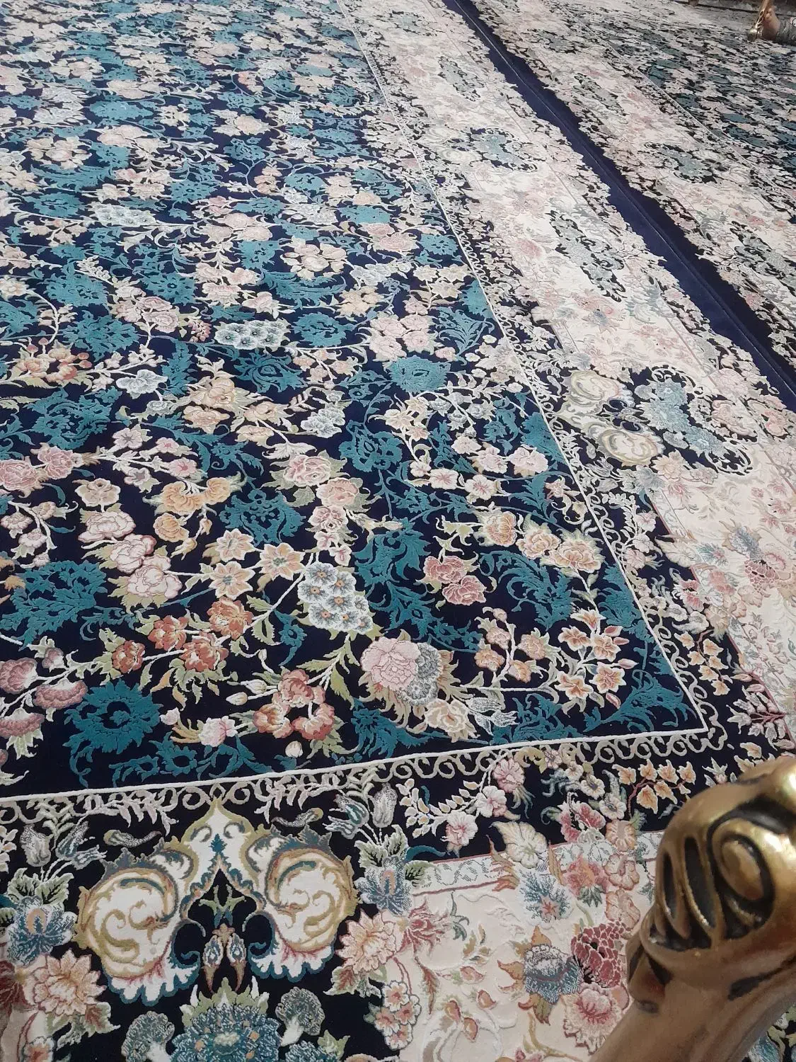 یک جفت فرش ۹ متری ۱۲۰۰ شانه|فرش|رباط‌کریم, رباط‌کریم|دیوار