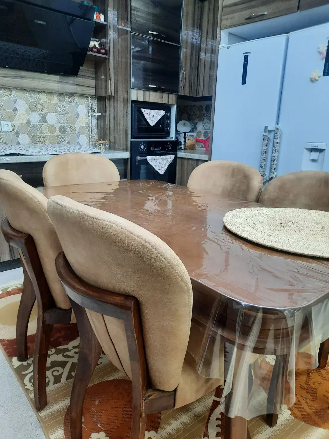 میز غذا خوری|میز و صندلی غذاخوری|رامهرمز, |دیوار