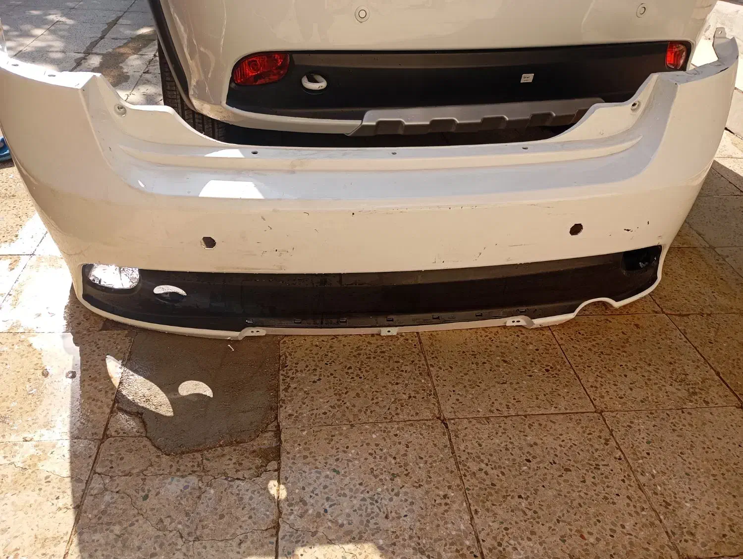 سپر عقب کوییک سفید|قطعات یدکی و لوازم جانبی|سوسنگرد, |دیوار