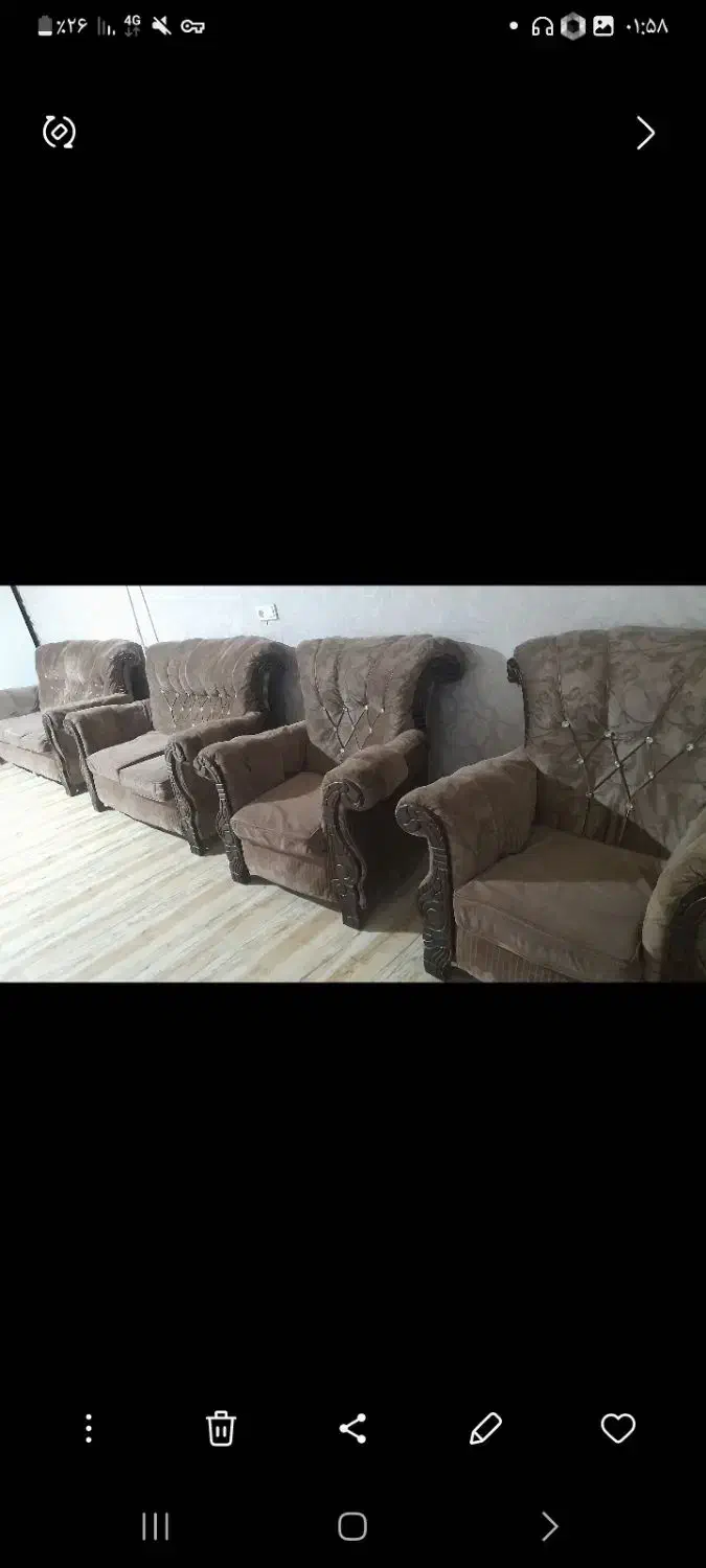 مبل|مبلمان خانگی و میز عسلی|کلاله, |دیوار