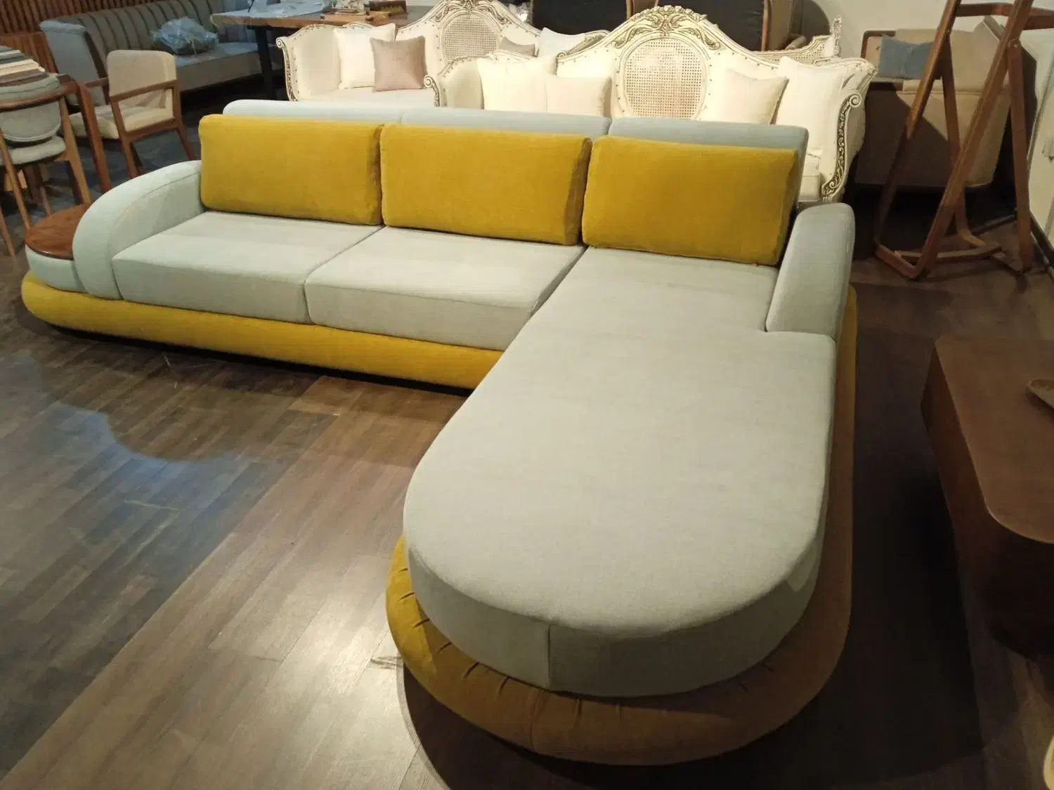 مبل ال راحتی کمد دار|مبلمان خانگی و میز عسلی|تهران, شهرک چیتگر|دیوار