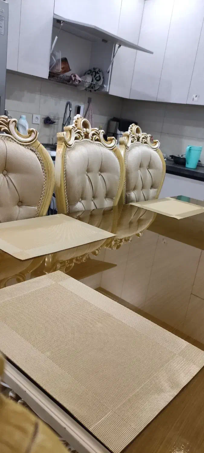 میز نهار خوری شش نفره|میز و صندلی غذاخوری|ری, فیروزآبادی|دیوار