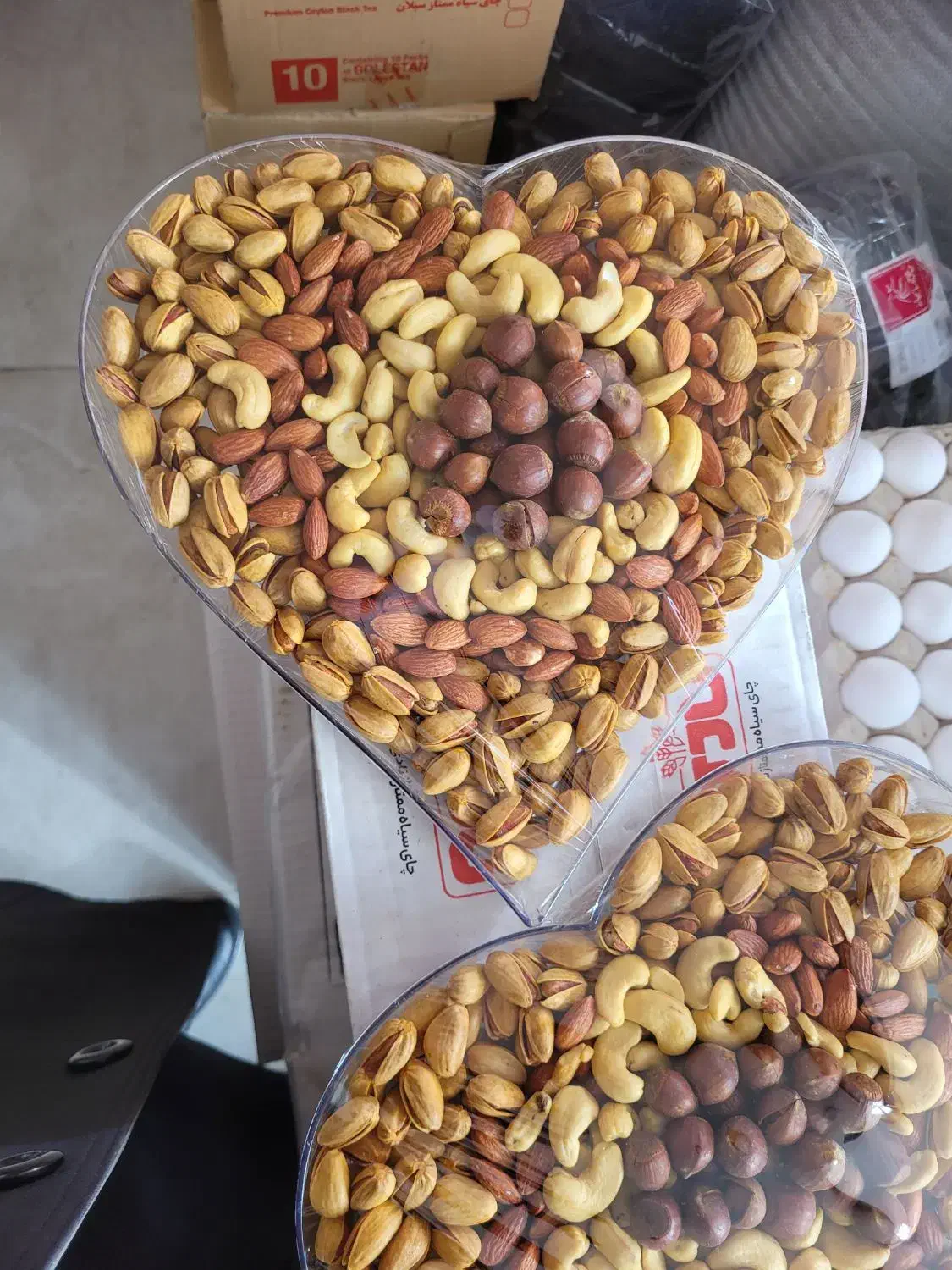 آجیل ۴ مغز  قلبی تازه و خوشمزه|خوردنی و آشامیدنی|زنجان, |دیوار