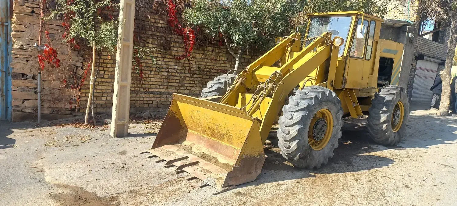 لودر مینی لودر بیل عقب رومانی بنز 302|ماشینآلات صنعتی|قره چای, |دیوار