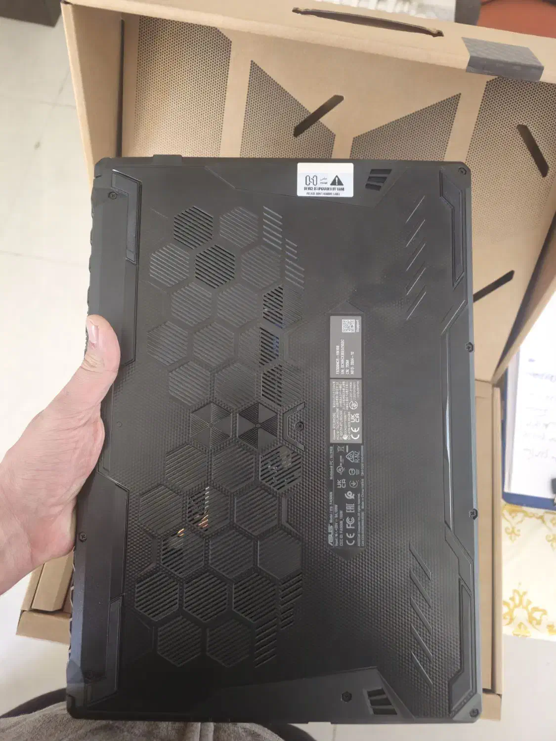 لپ تاپ گیمینگ ASUS TUF FA506 A15 با گارانتی کاستوم|رایانه همراه|تهران, اختیاریه|دیوار