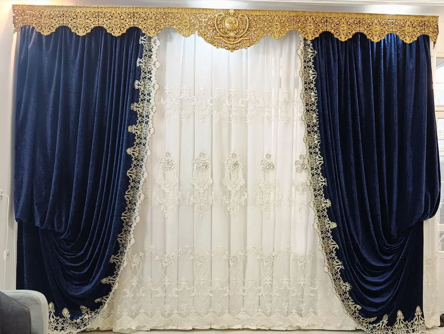 فروش پرده سلطنتی|پرده، رانر، رومیزی|جهرم, |دیوار