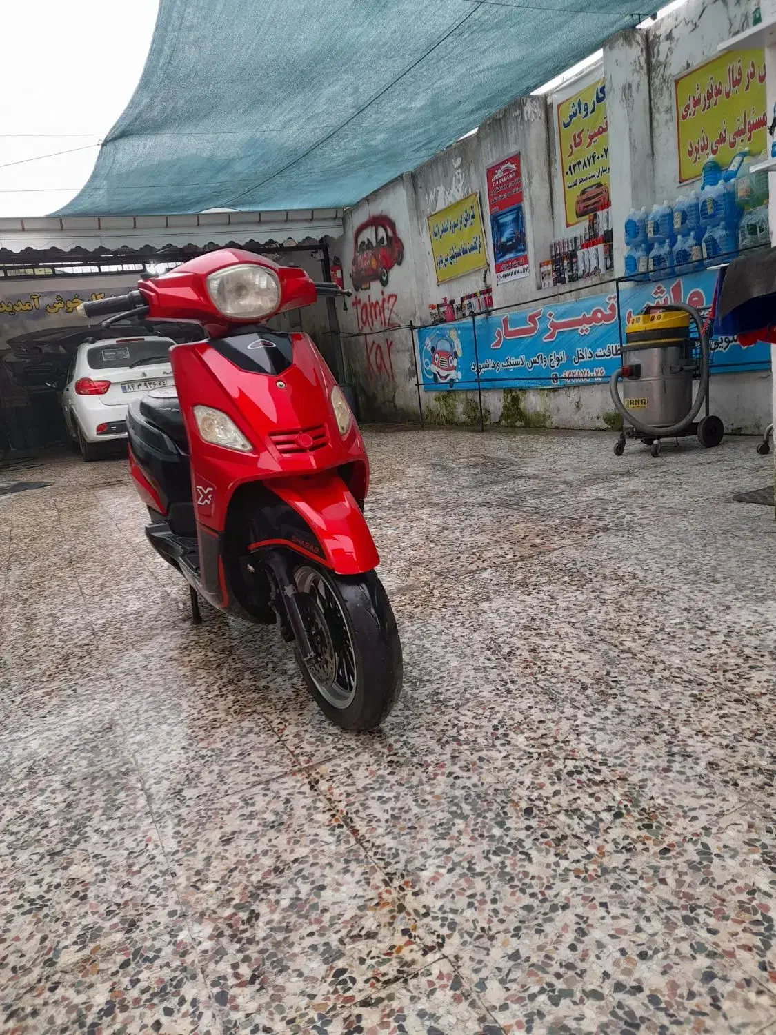 موتور برقی شهباب مناسب رستوران و بیرون بر|موتورسیکلت|رشت, ساغری سازان|دیوار