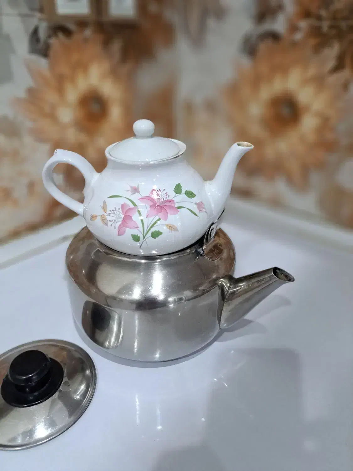 کتری و قوری|قوری، کتری، قهوه‌ساز دستی|کرمانشاه, |دیوار