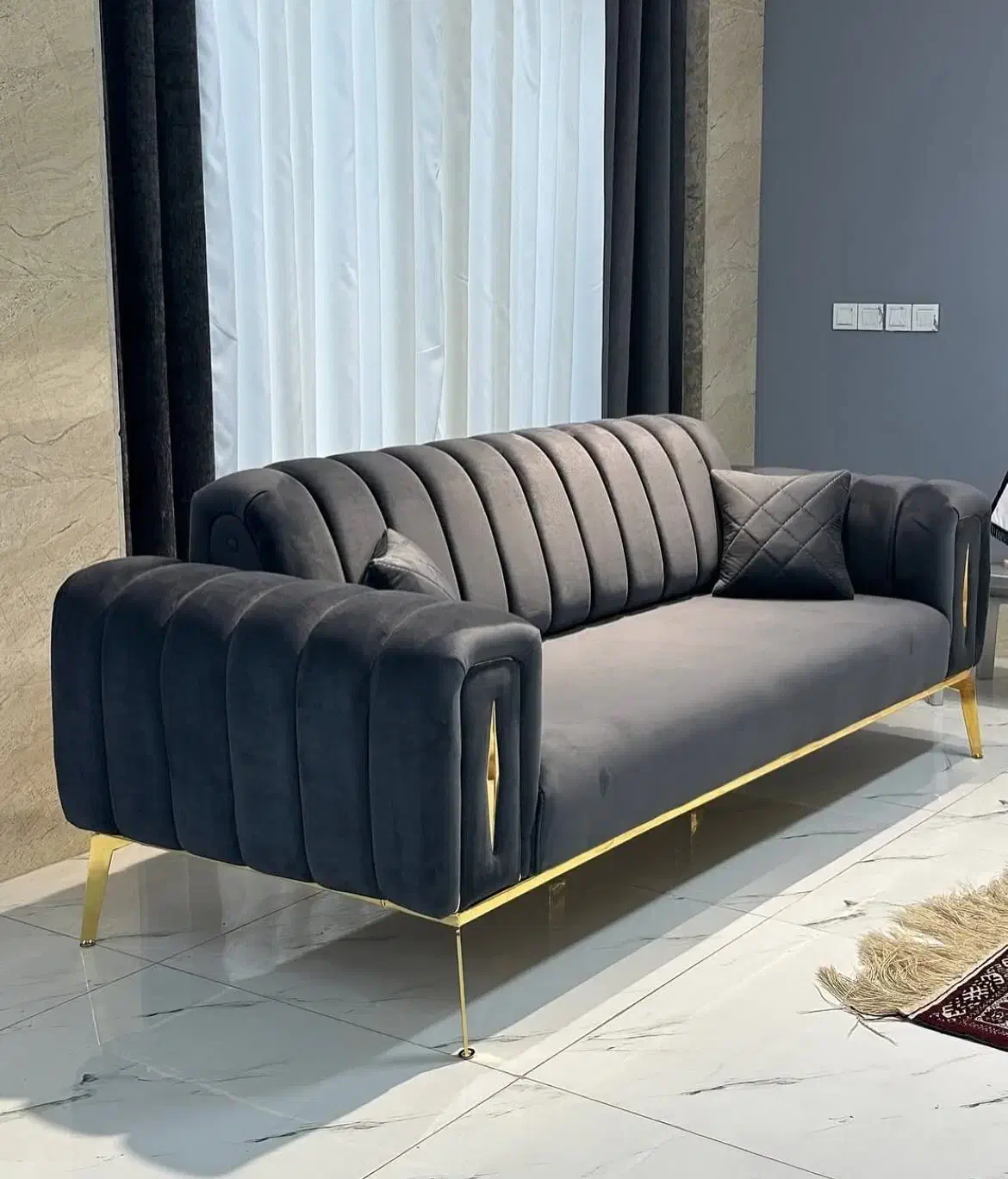 ۲۲مبل ریسا،لوبیایی،تنهاتولیدی مبلمان پفکی یاسوج|مبلمان خانگی و میز عسلی|یاسوج, |دیوار