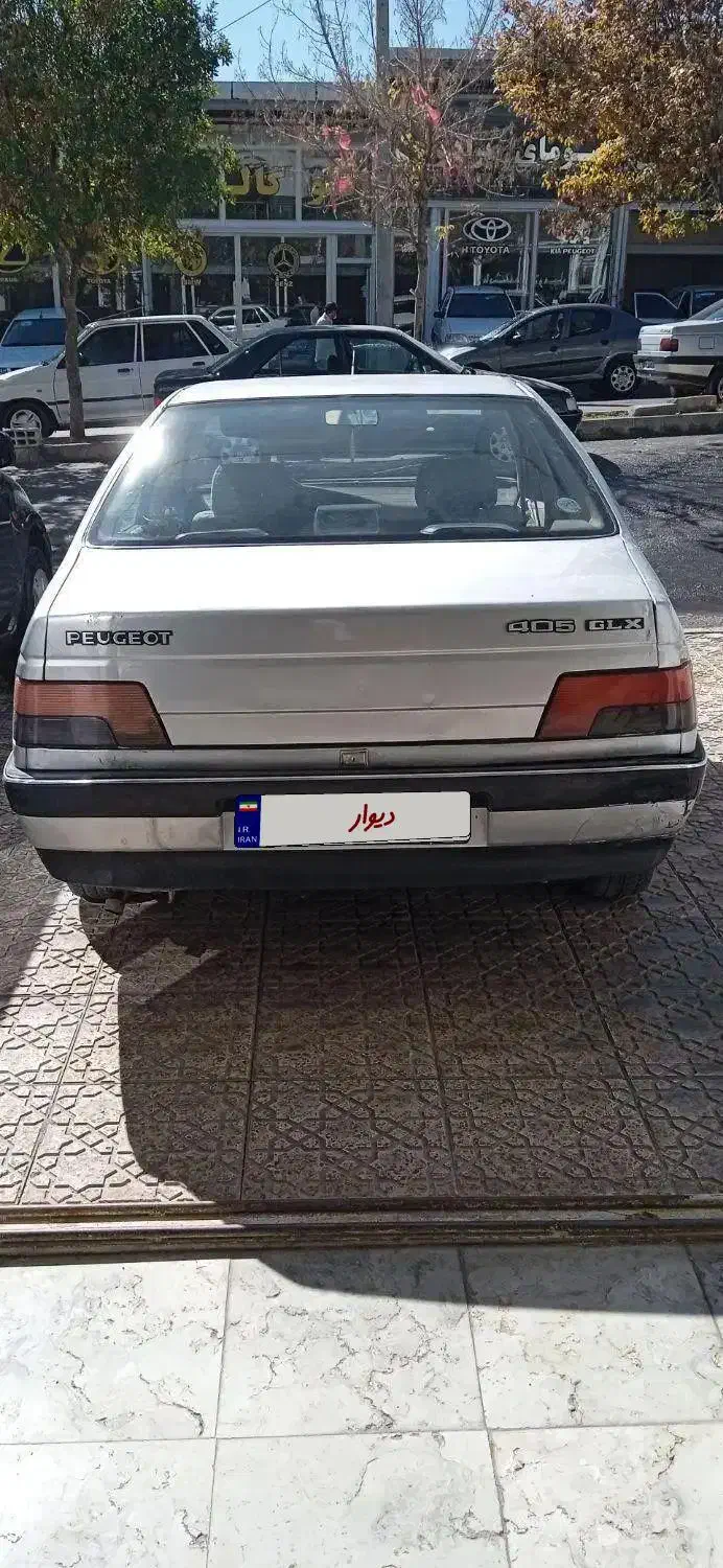 پژو 405نقره ای 89دوگانه کارخانه|خودرو سواری و وانت|ارومیه, |دیوار