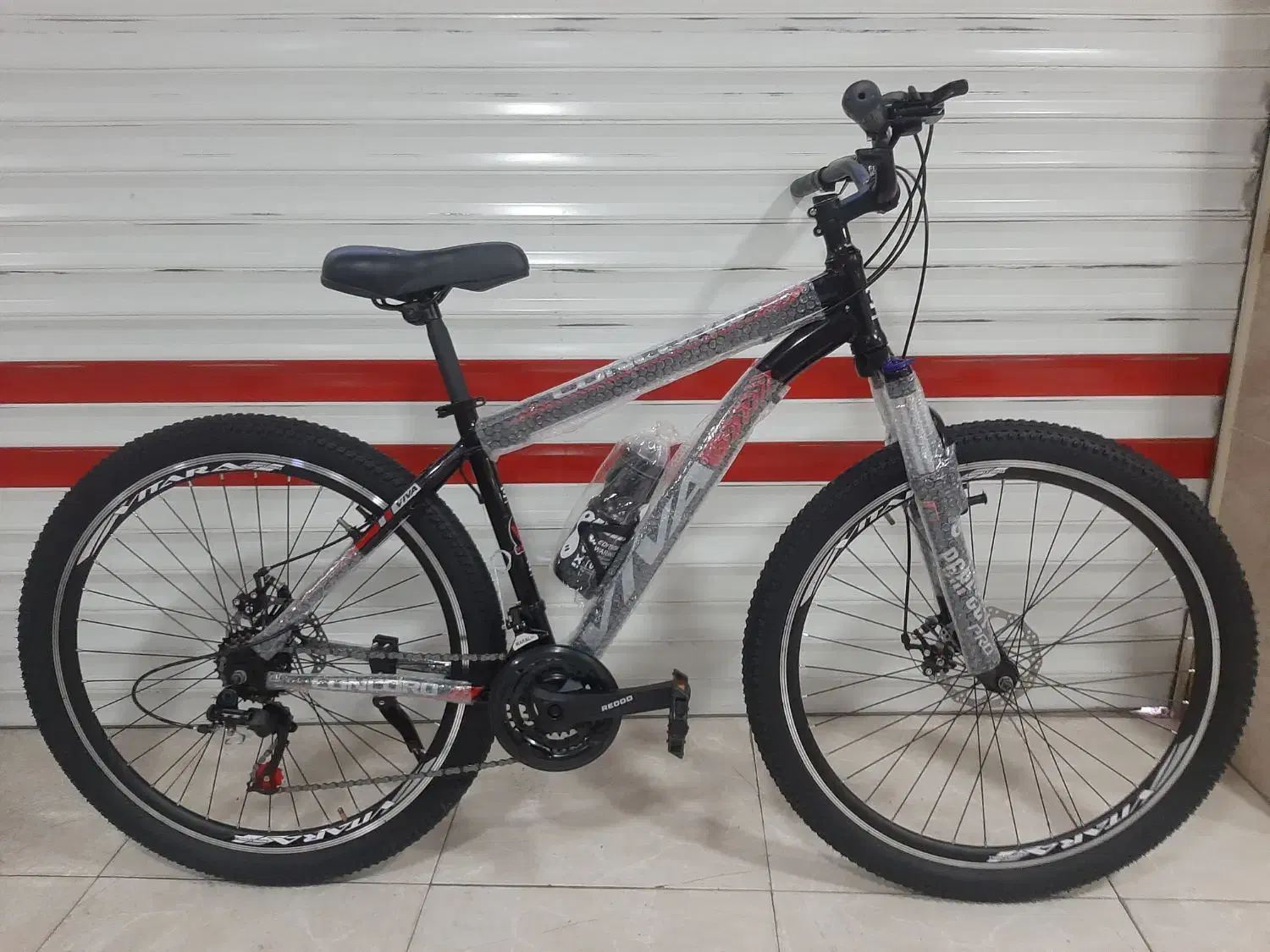 ۲دوچرخه سایز۲۷.۵ بزرگ دیسکی حرفهای قفلشوآبی ومشکی|دوچرخه، اسکیت، اسکوتر|تبریز, |دیوار