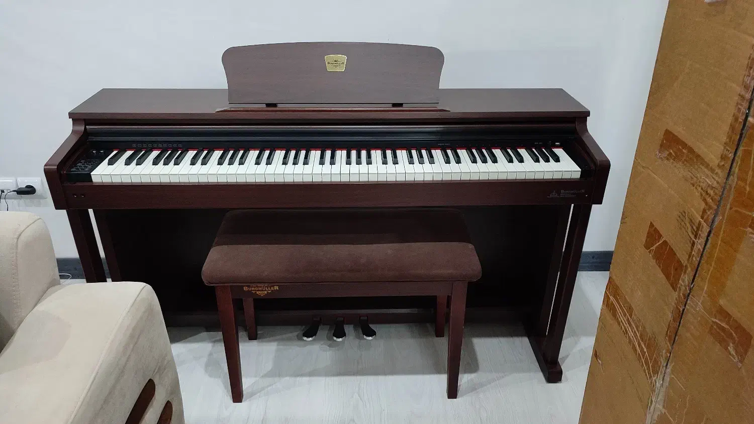 پیانو برگمولر BM280|پیانو، کیبورد، آکاردئون|تهران, کوثر|دیوار