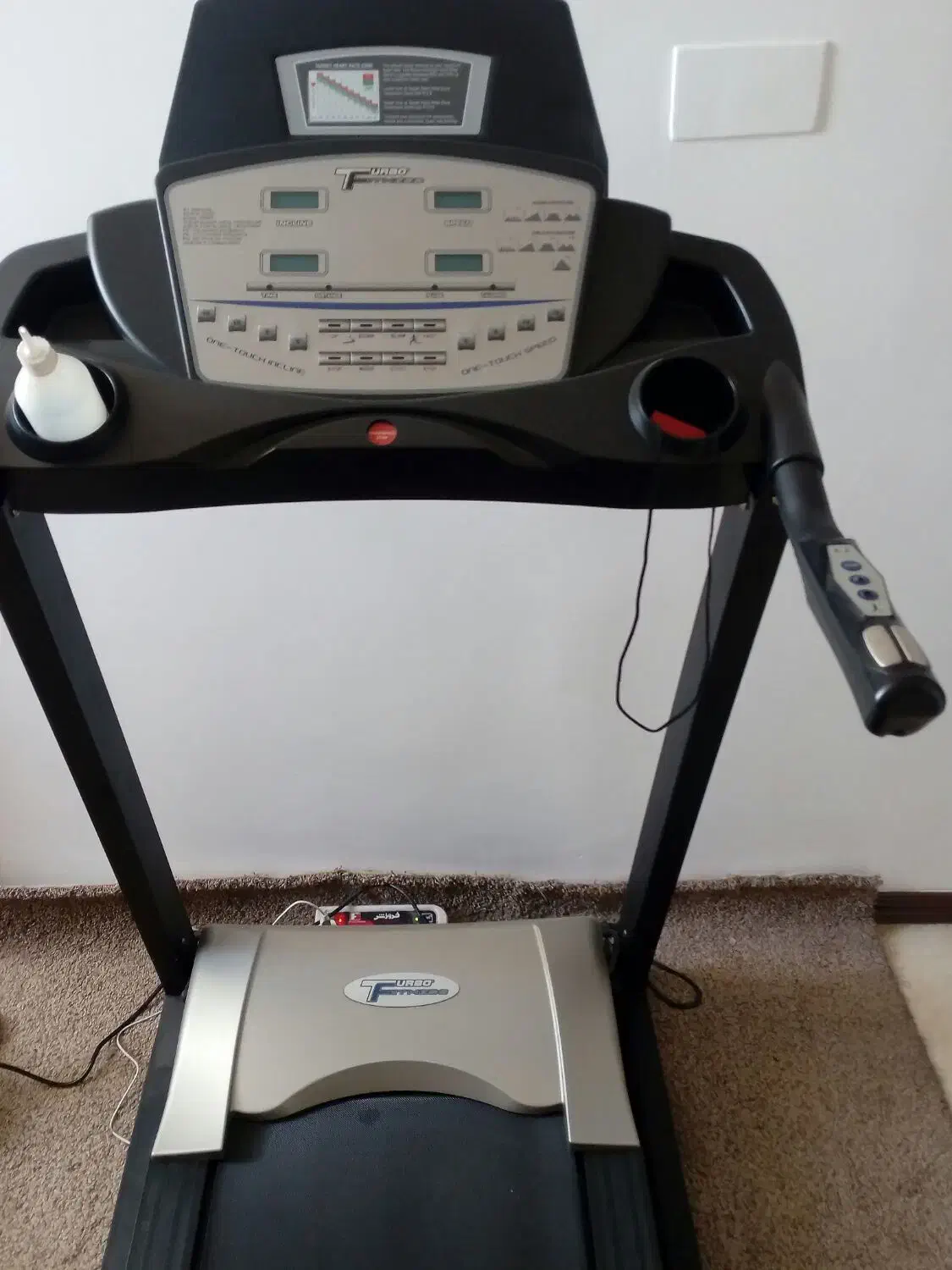 تردمیل turbo 150 xi|تجهیزات ورزشی|شیراز, گود خزینه|دیوار