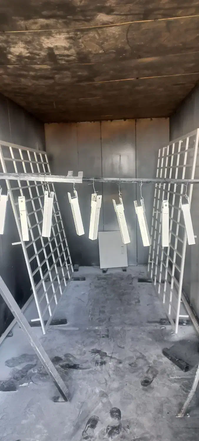 آکوردونی حفاظ نرده درب حیاطی|مصالح و تجهیزات ساختمان|پرند, فاز ۶|دیوار