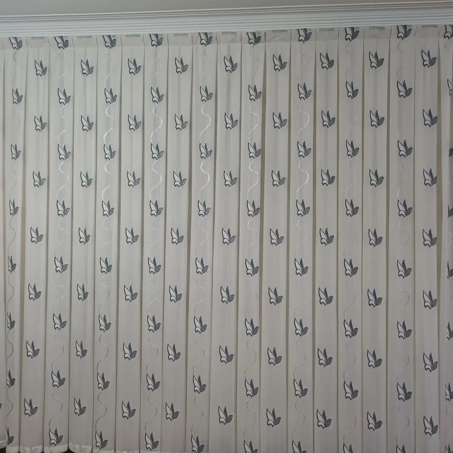 پرده در حده نو مدل پلیسه|پرده، رانر، رومیزی|اسفرورین, |دیوار