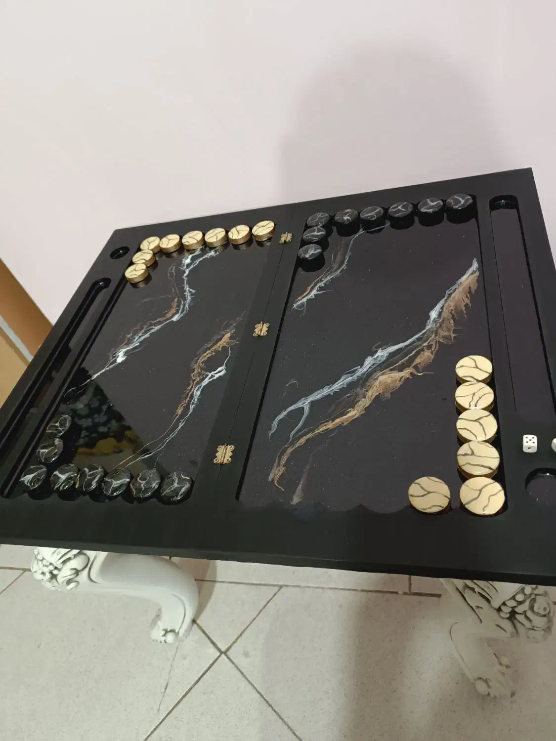 تخته نرد رزینی|کلکسیون و سرگرمی|تهران, جوادیه تهرانپارس|دیوار