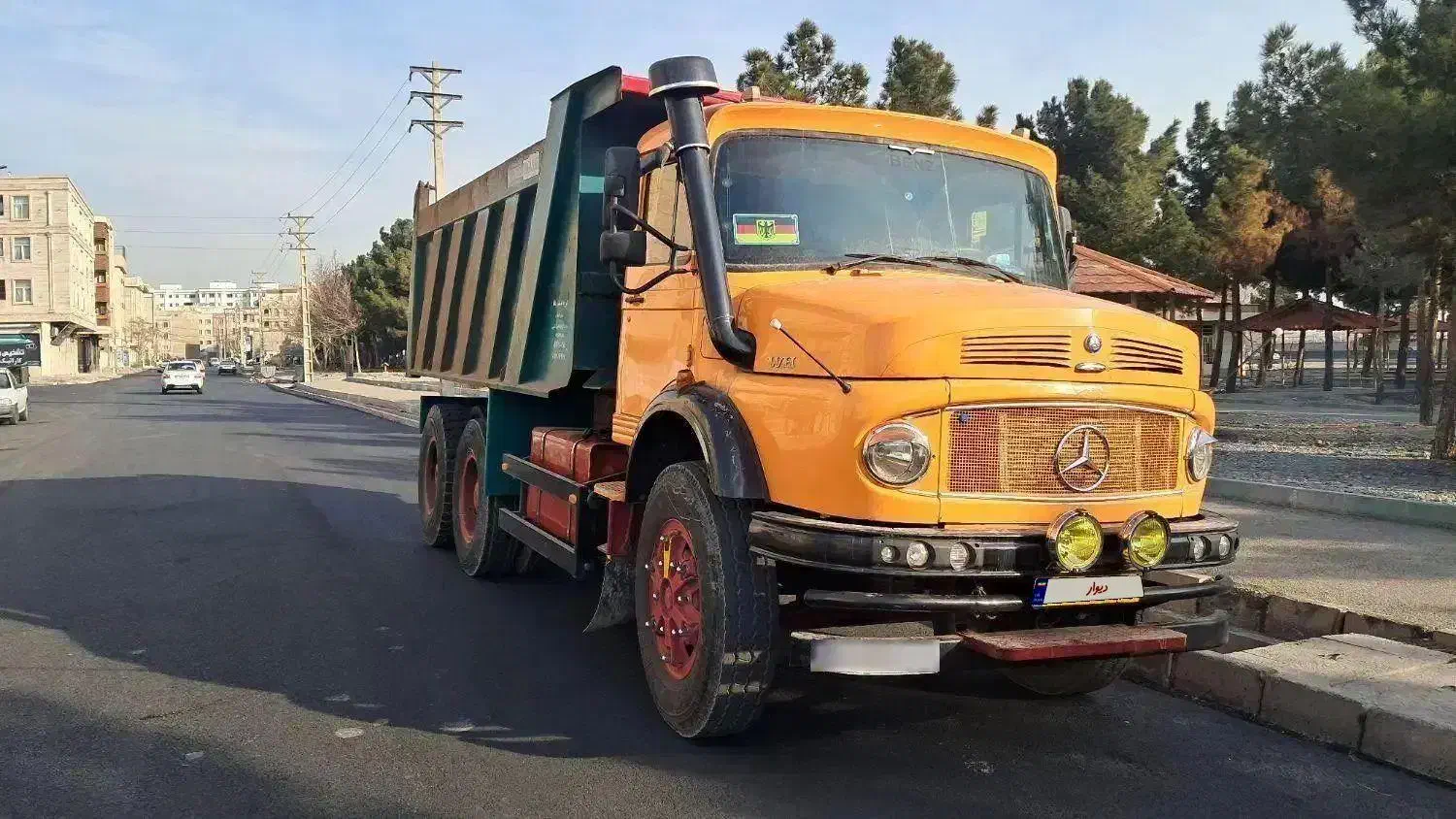 زیر مایلر ده چرخ کمپرسی ان هاش|خودرو سنگین|اندیشه, اندیشه فاز ۵|دیوار