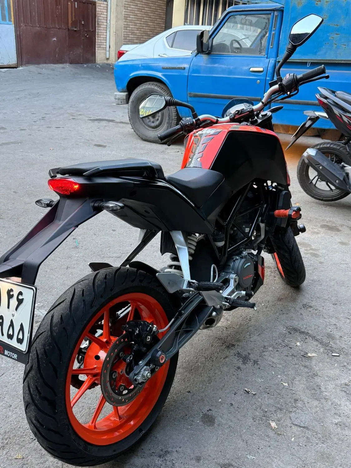 200KTM Duke تمیز، بدون خرج، قیمت مناسب|موتورسیکلت|تهران, شهرک پردیسان|دیوار