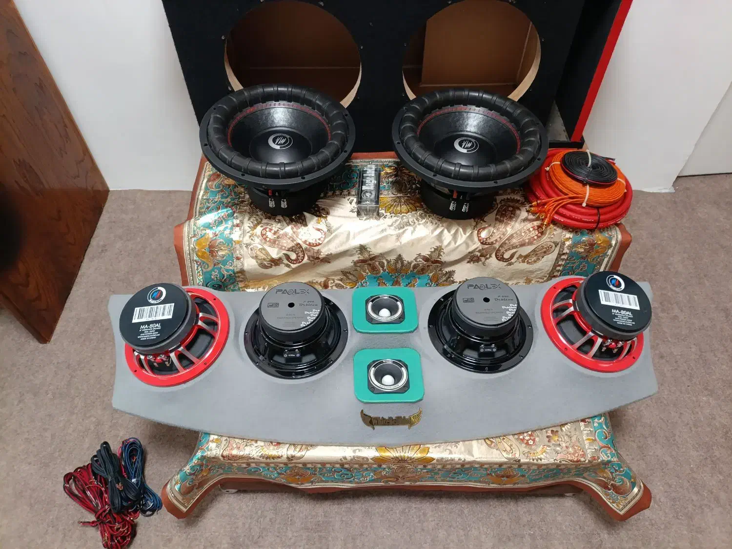 سیستم صوتی سنگین کامل|قطعات یدکی و لوازم جانبی|تهران, چیتگر شمالی|دیوار