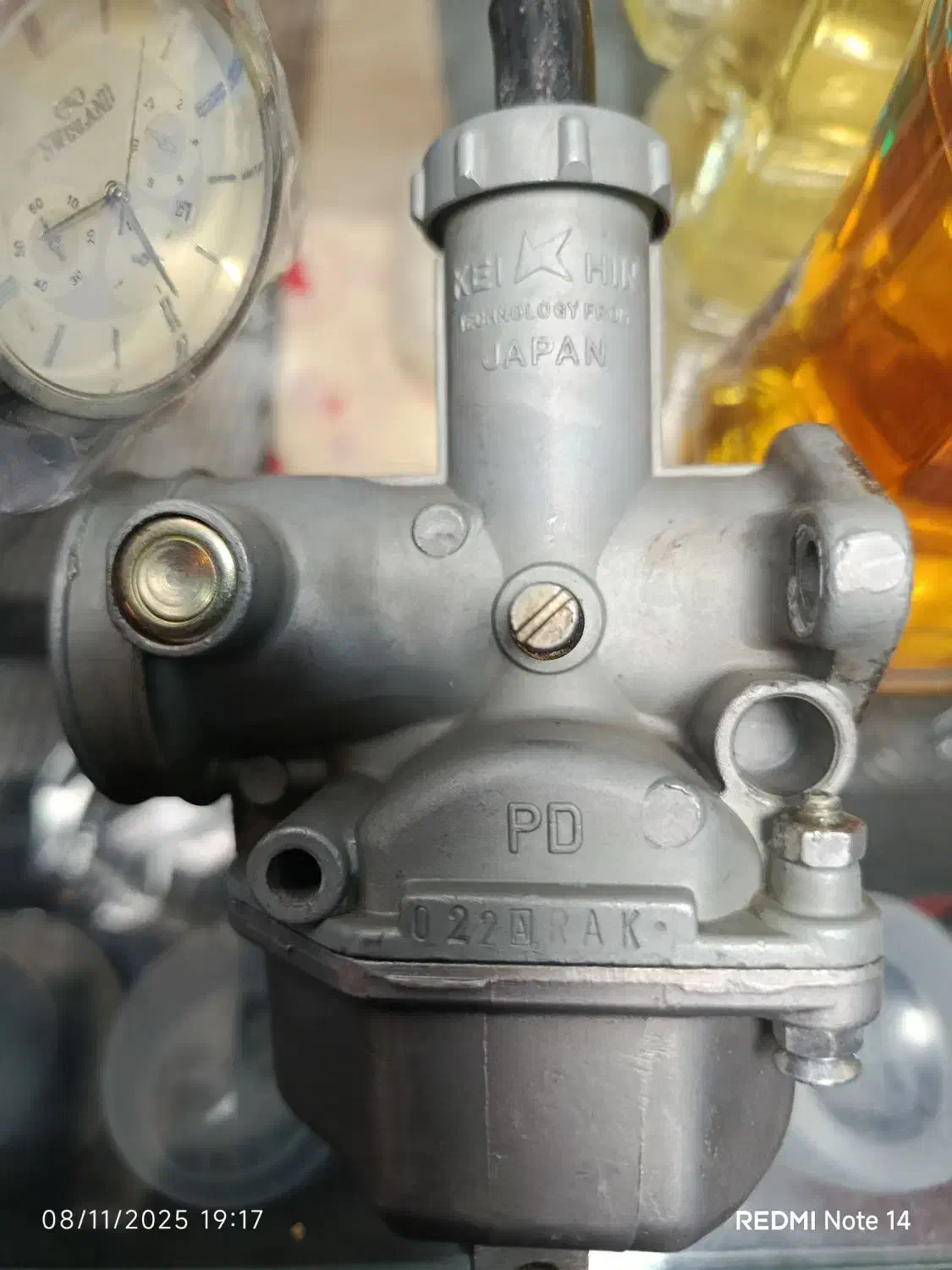 کاربورات ژاپنی موتور سیکلت ۱۲۵|قطعات یدکی و لوازم جانبی|تهران, دردشت|دیوار