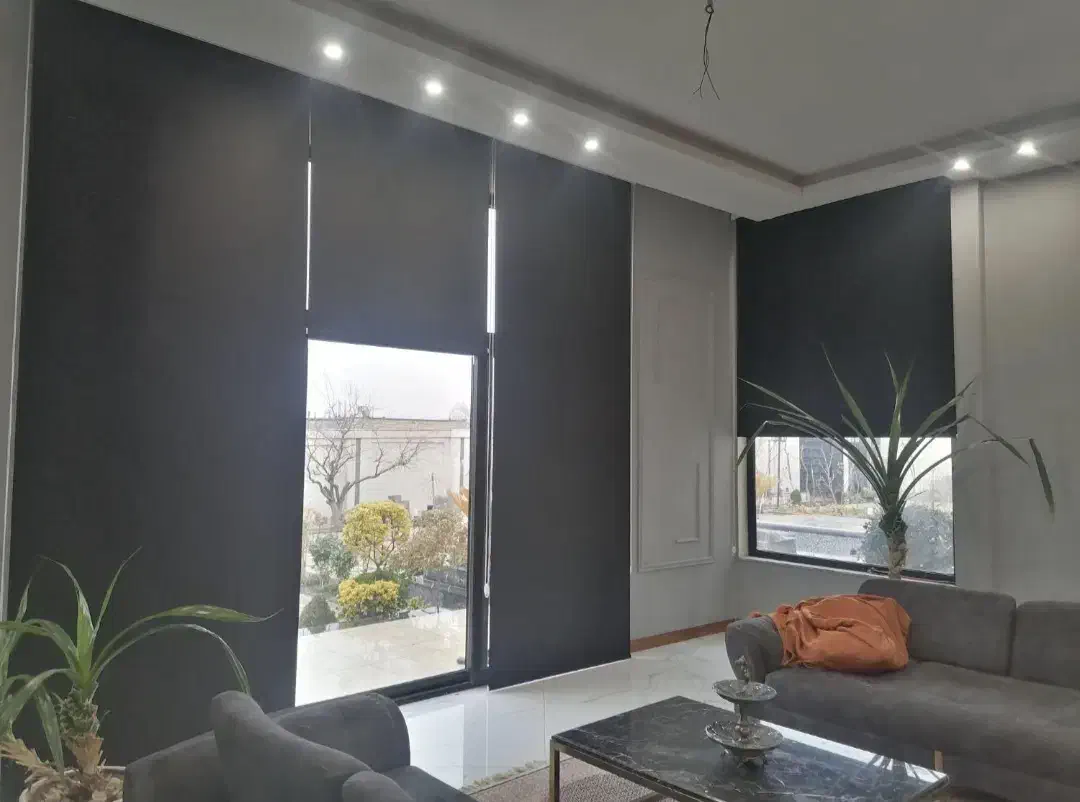 زبرا و شید بلک اوت ضد نور 100% پنت هوس/اتاق خواب|پرده، رانر، رومیزی|تهران, هرندی|دیوار