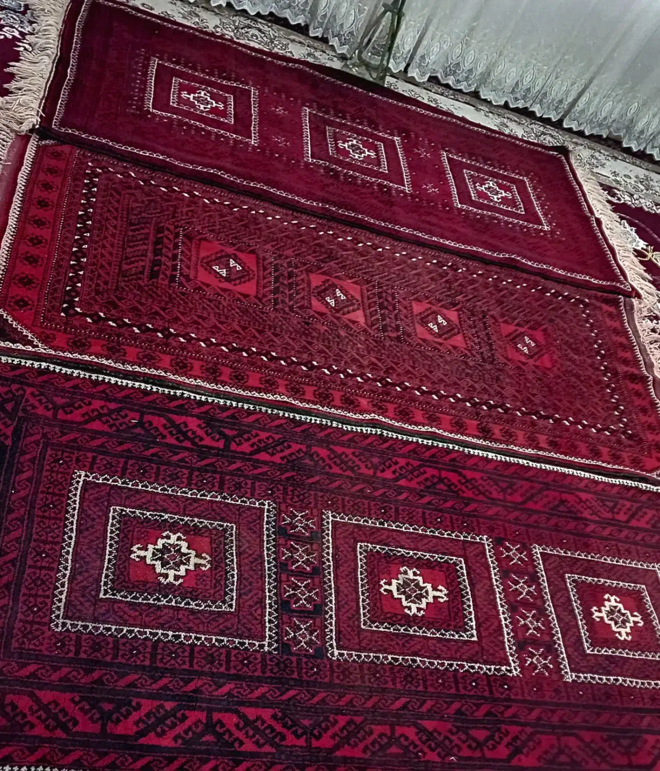 فرش دست بافت|فرش|نیشابور, کریم آباد|دیوار