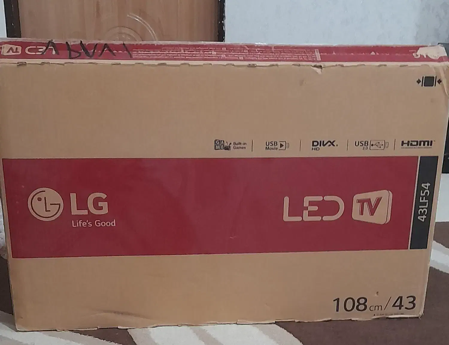 کارتن تلویزیون|تلویزیون و پروژکتور|بندر ماهشهر, |دیوار