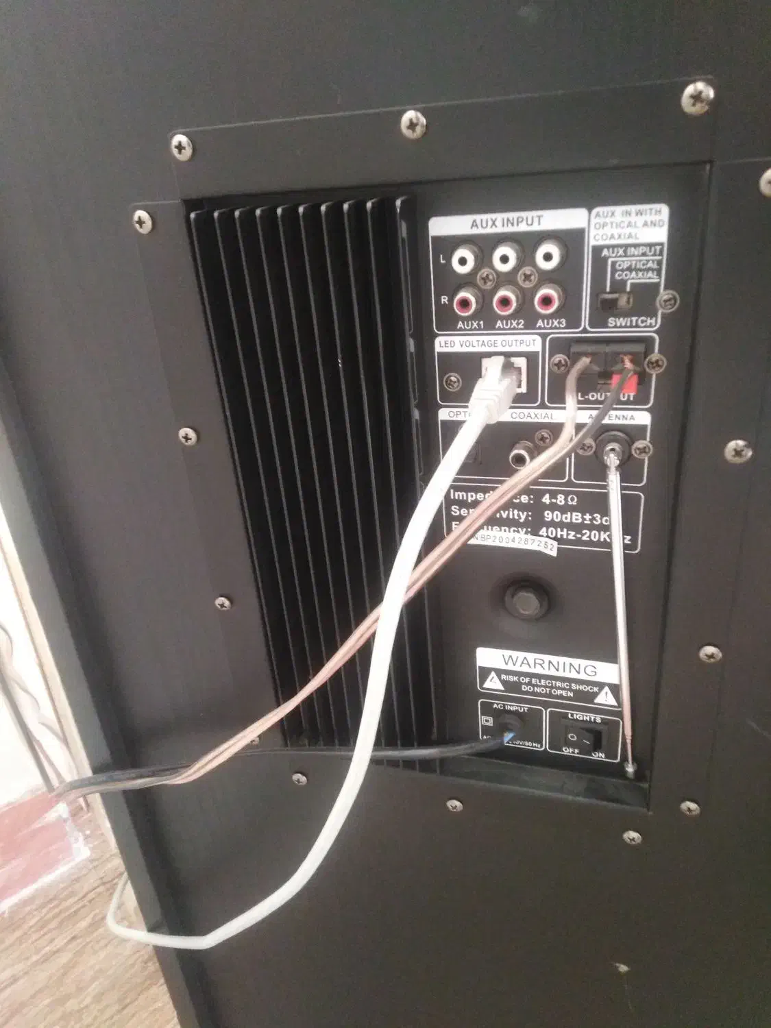 اسپیکر|صوتی و تصویری|اصفهان, گورتان|دیوار