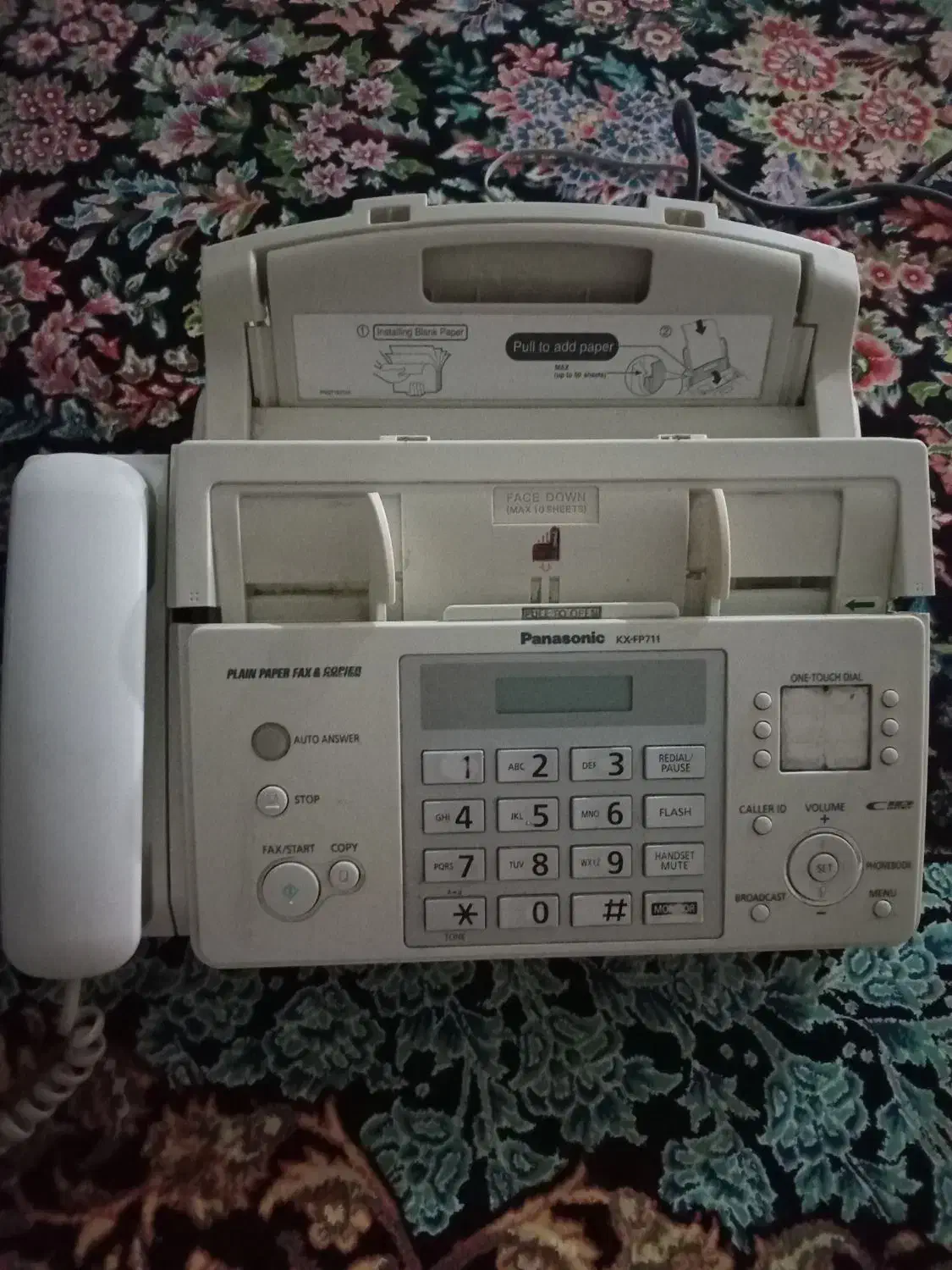 دستگاه فکس پاناسونیک|تلفن رومیزی|خمین, |دیوار