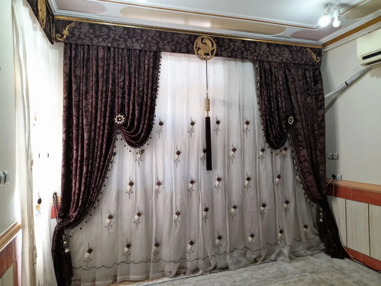 پرده|پرده، رانر، رومیزی|ایذه, |دیوار