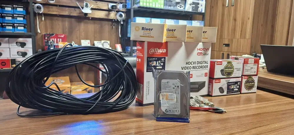 پک کامل ۴ کانال داهوا|دوربین مداربسته|تهران, فردوسی|دیوار