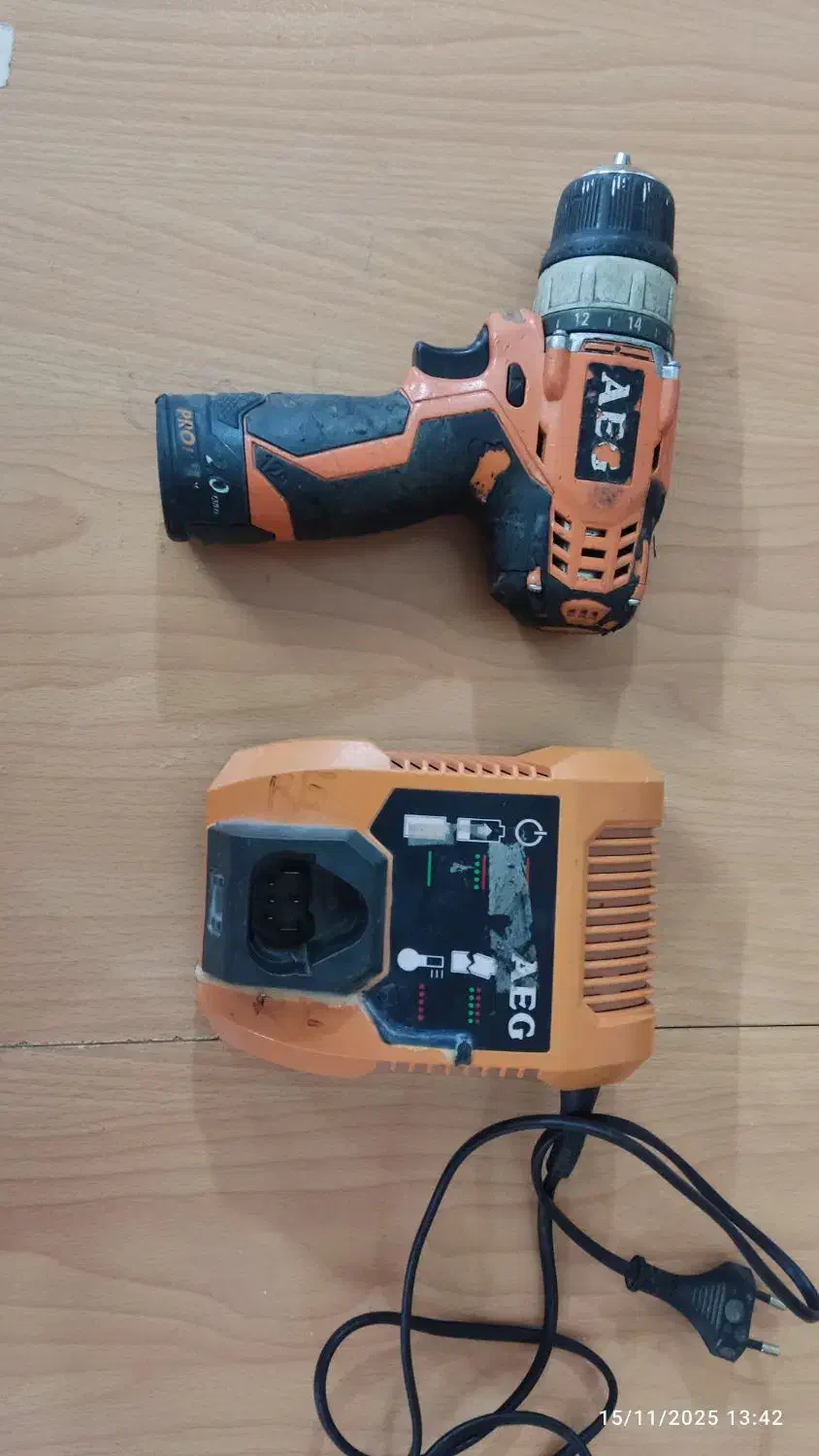 دریل شارژی آ ا گ AEG مدل bs12c2|ابزارآلات|شاهینشهر, خبرنگار|دیوار