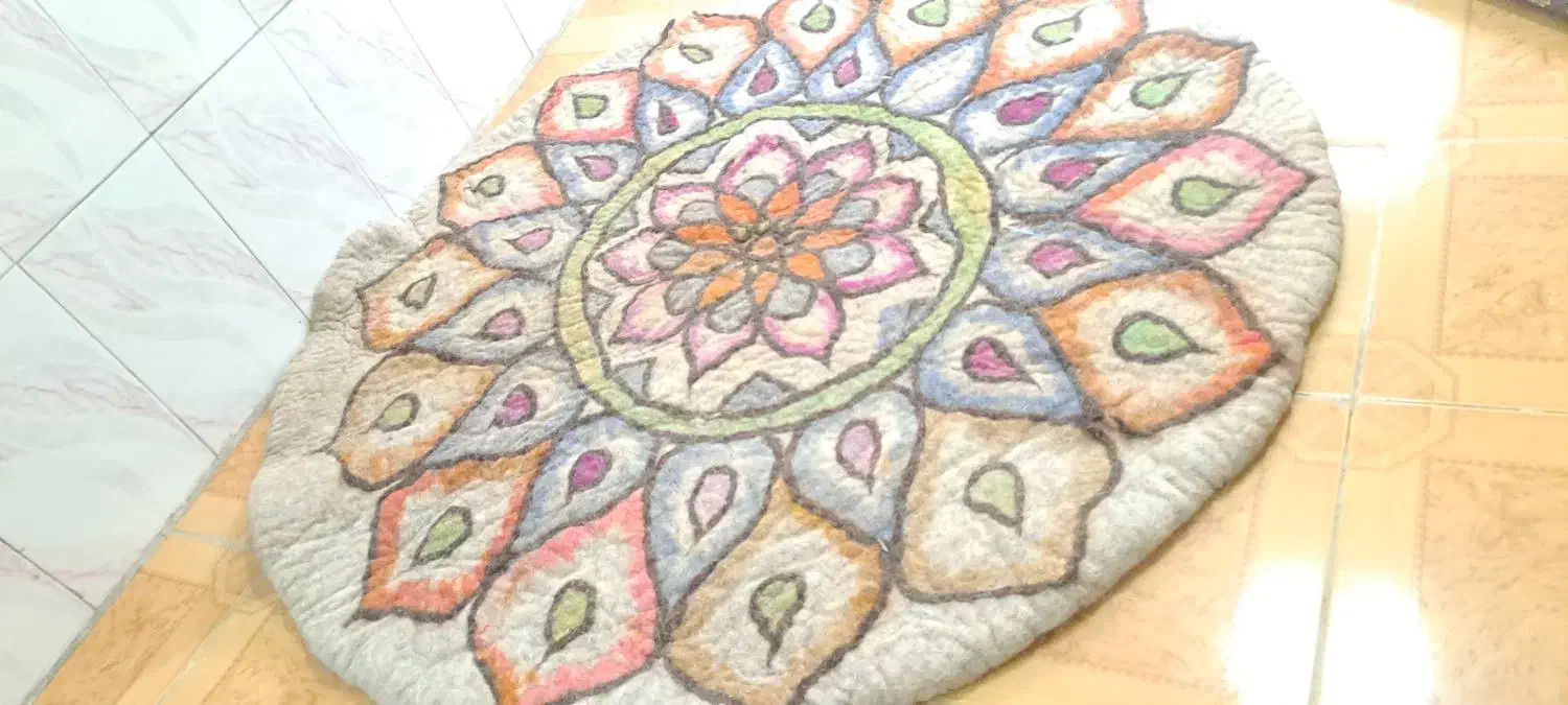 نمد ۱/۵در۱/۵|فرش|بروجرد, |دیوار