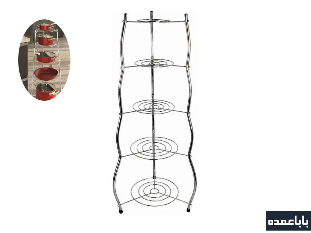 استند قابلمه نو|آب‌چکان و نظم‌دهنده ظروف|قم, ولیعصر|دیوار